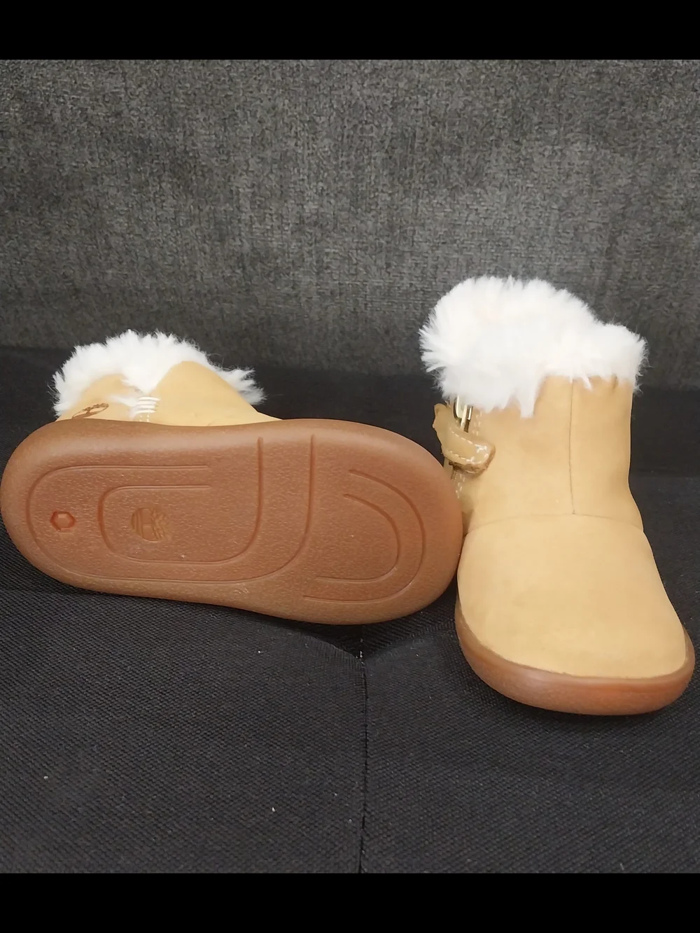 Timberland Toddler 4c Shearling-Lined Ankle Boots